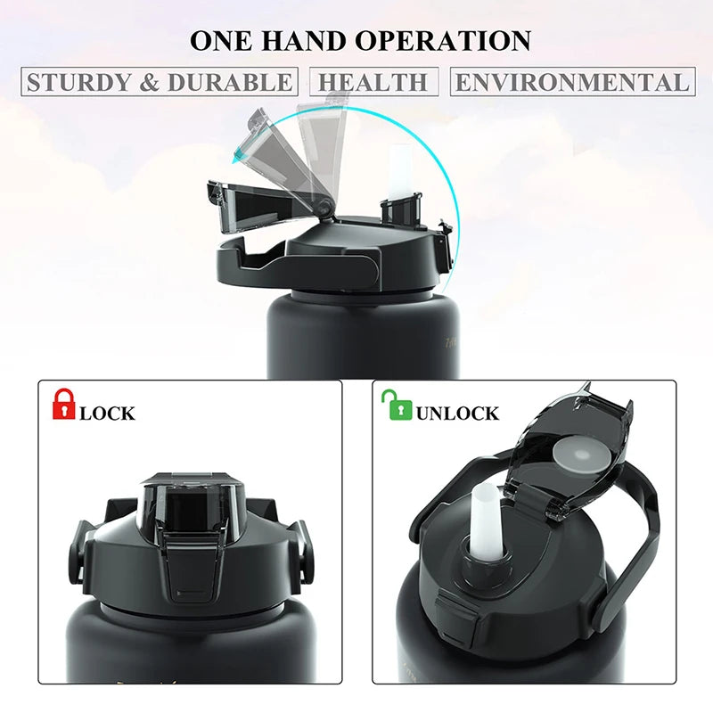 Hydration Kit – 3 Bottles Set (300 ml + 800 ml + 2000 ml)